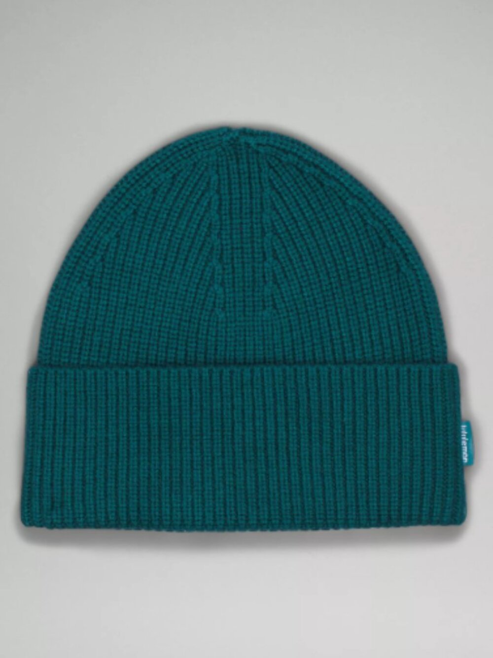 Lululemon Rib Cuff Wool Beanie - Green Jasper, Size L/XL, NWOT